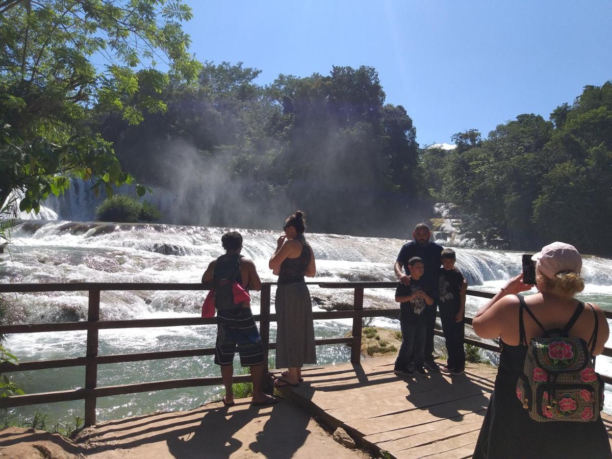 Cabanas Yax-Ha Arroyo Agua Azul 外观 照片